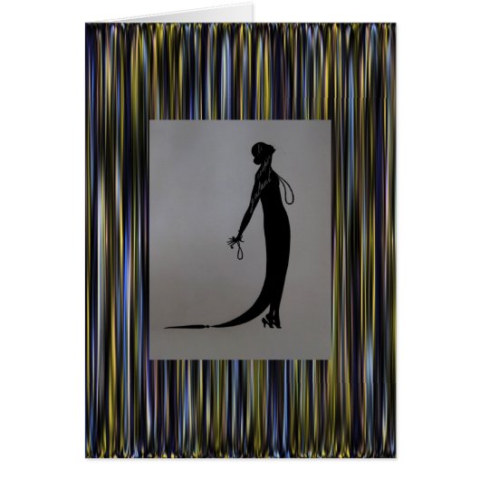 Moiのファッションプレートの~カードヴィンテージのフランス人の新しい (正面)