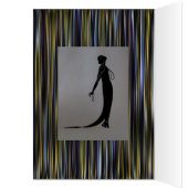 Moiのファッションプレートの~カードヴィンテージのフランス人の新しい (内側 (左))