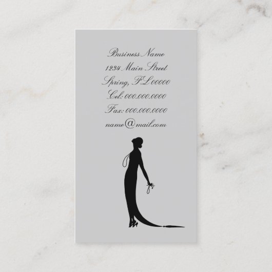 Moi -あらゆる色にBLACKGROUNDを変えて下さい 名刺 (裏面)