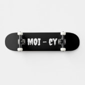 MOI - cy Komplettboard in schwarz スケートボード (横)