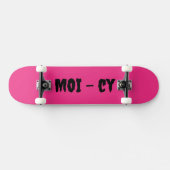 MOI - cy Komplettboard Pink スケートボード (横)