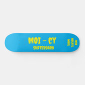 MOI - cy Skateboard blau スケートボード (横)