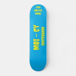 MOI - cy Skateboard blau スケートボード