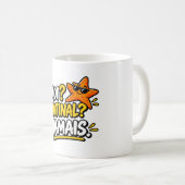 Moi ? Matinal ? Jamais. Étoile de mer humour コーヒーマグカップ (正面右)