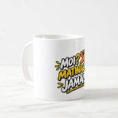 Moi ? Matinal ? Jamais. Étoile de mer humour コーヒーマグカップ (正面左)