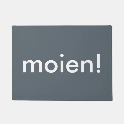 Moien! 玄関マット (正面)