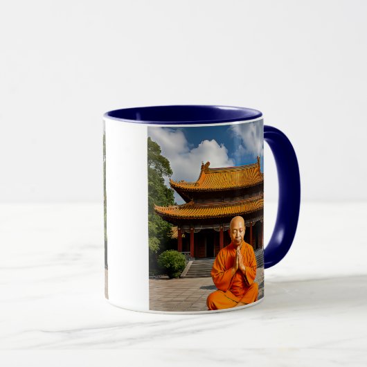 Moine Bouddhiste マグカップ (正面右)