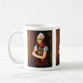 Moise Kisling , “ Portrait of Girl ” コーヒーマグカップ (左)