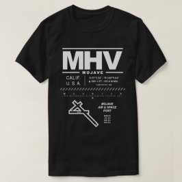 Mojaveエア&宇宙ポートMHV Tシャツ