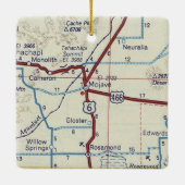 Mojave CAヴィンテージマップ セラミックオーナメント (裏面)
