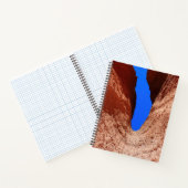 Mojave Canyon – Vertical Desert Sky ノートブック (内部)