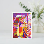 MOJI GBADAMOSI OKUBULEによるトレーディングポストカードの喜び ポストカード (スタンド正面)