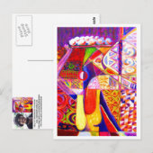 MOJI GBADAMOSI OKUBULEによるトレーディングポストカードの喜び ポストカード (正面/裏面)