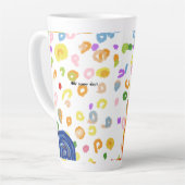 mojinashi出版記念 カフェラテマグ (左アングル)