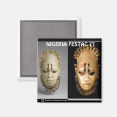MOJISOLA A GBADAMOSI FESTAC 77磁石 マグネット (正面/裏面)