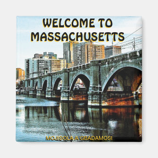 MOJISOLA A GBADAMOSI (Welcome to Massachusetts Mag マグネット