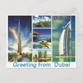 Mojisola Gbadamosiによるドバイからの挨拶 ポストカード (正面)