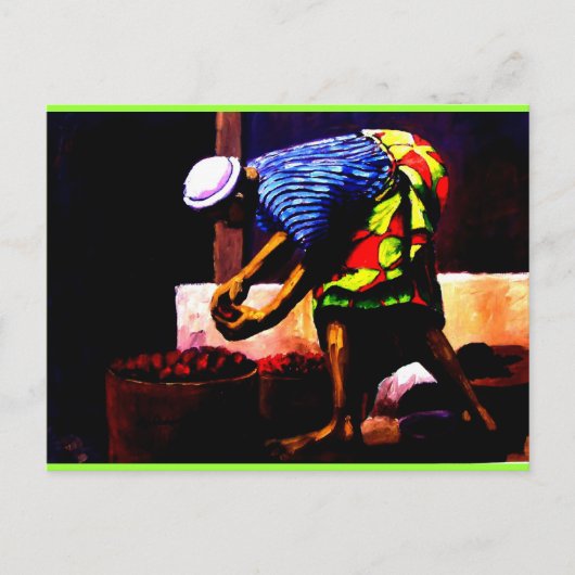 MOJISOLA GBADAMOSI OKUBULEによるディナータイム ポストカード (正面)