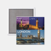 MOJISOLA GBADAMOSI OKUBULEによるロンドンマグネット マグネット (正面/裏面)