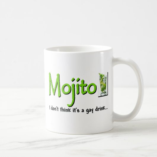 Mojito: ない陽気な飲み物…か。 コーヒーマグカップ (右)