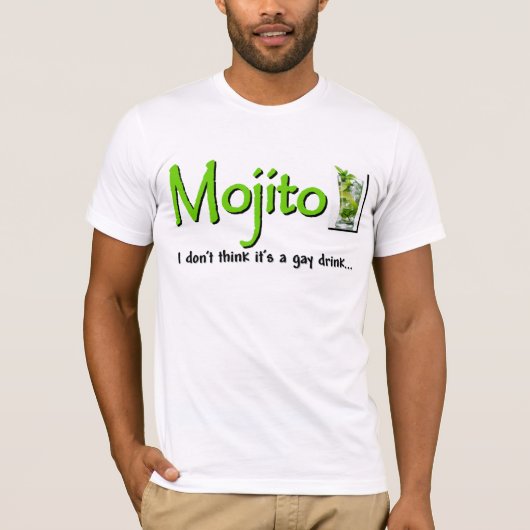 Mojito: ない陽気な飲み物…か。 tシャツ (正面)