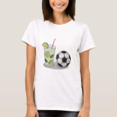 Mojito and soccer ball tシャツ (正面)