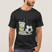 Mojito and soccer ball tシャツ (正面)