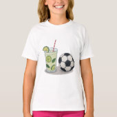 Mojito and soccer ball tシャツ (正面)