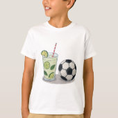 Mojito and soccer ball tシャツ (正面)