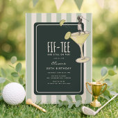 Mojito Golf Themed 50th Birthday 招待状
