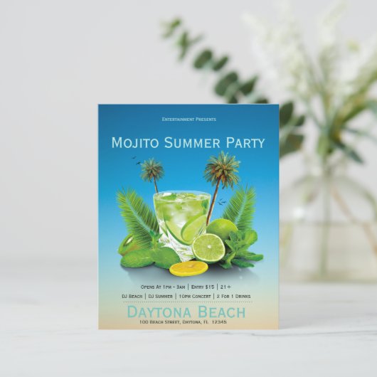 Mojito Summer Concert Flyers (スタンド正面)