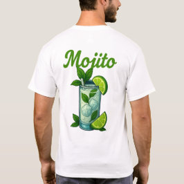 Mojito T-Shirt – Fresh Mint & Lime Cocktail Tシャツ