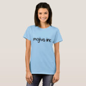 Mojivaのイギリスの女性のワイシャツ Tシャツ (正面フル)