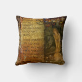 MoJoの妖精の枕の土地 クッション (裏面)