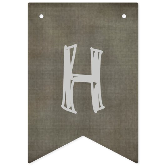 MOJOゴシックブードゥー人形パーソナライズされた誕生日 バンティングフラッグ (第2の旗)