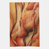 MoJoタオルのSonoranの砂漠の日没 キッチンタオル (縦)