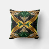 MoJoピローとジャマイカカラーデザイン クッション (裏面)