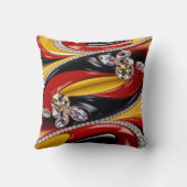 MoJoピローとベルギーカラーデザイン クッション (裏面)