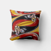 MoJoピローとベルギーカラーデザイン クッション (正面)