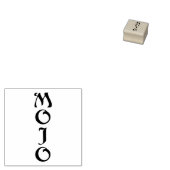 Mojo小さなゴム印の垂直ハンドルなし ラバースタンプ (押印)
