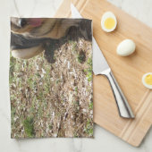 mojo手タオルにあなたのベビーを置いて下さい キッチンタオル (四つ折り)