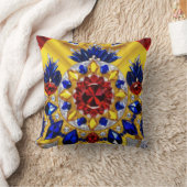 MoJo枕とルーマニアのカラーデザイン クッション (ブランケット)