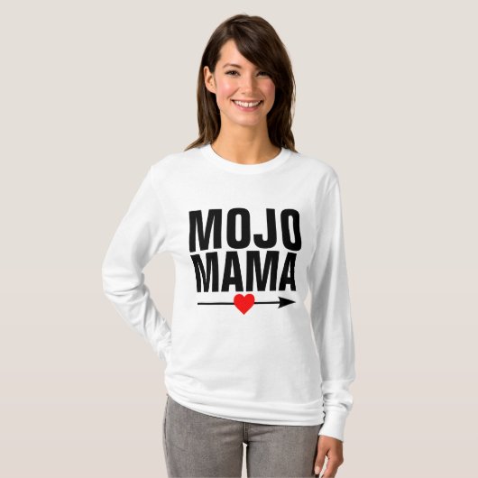 MOJO MAMA MOM Tシャツ (正面フル)