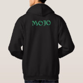 Mojo men black hooded sweatshirt パーカ (裏面)