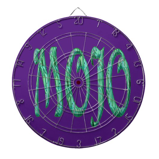 Mojo purple dartboard ダーツボード (正面)