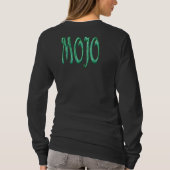 Mojo women black long sleeve t-shirt back tシャツ (裏面)