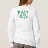 Mojo women white long sleeve t-shirt back tシャツ (裏面)