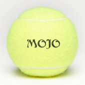 Mojo word black Penn tennis balls テニスボール (正面)