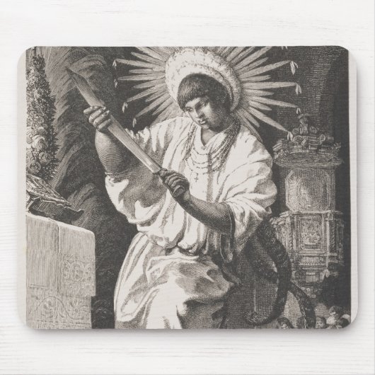 Mojosのインディアン マウスパッド (正面)