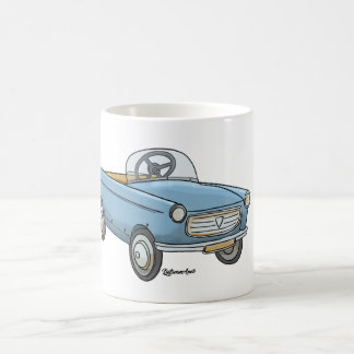 Mok met leuke peugeot 404 in retro look コーヒーマグカップ